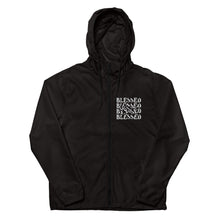 Load image into Gallery viewer, Blessed lightweight zip up windbreaker