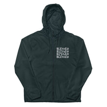 Load image into Gallery viewer, Blessed lightweight zip up windbreaker